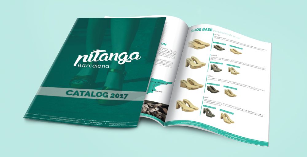 Diseño de catálogo para Pitanga Shoes Barcelona